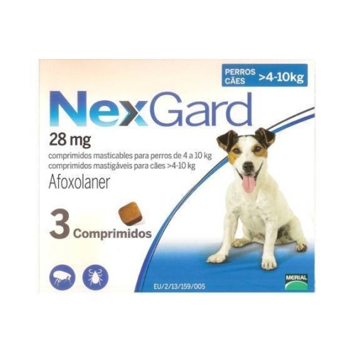 nexgard s 2 4 kg 3 tablets