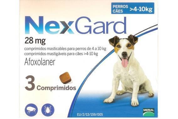 Nexgard dog