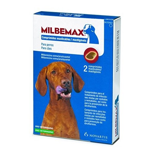 Milbemax Masticable 12,5 (5-75 kg)