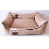 Dog sofa with zipper