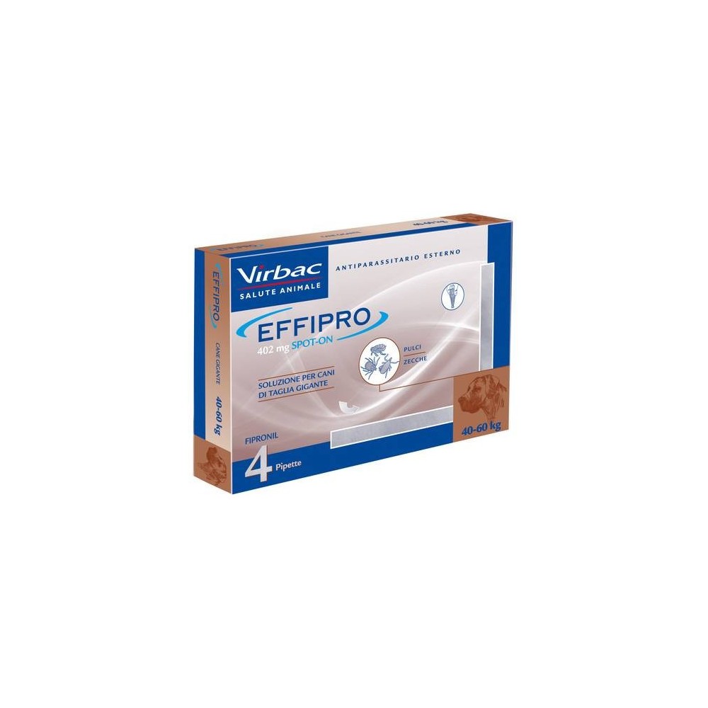 EFFIPRO 402 mg. 40-60 kg. 4 Pipetas