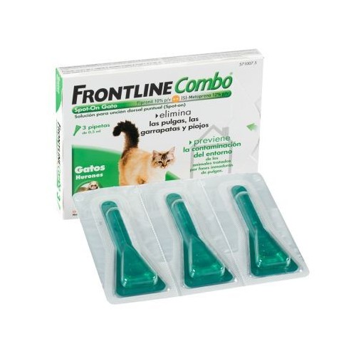 FRONTLINE COMBO Cat 6 pipettes