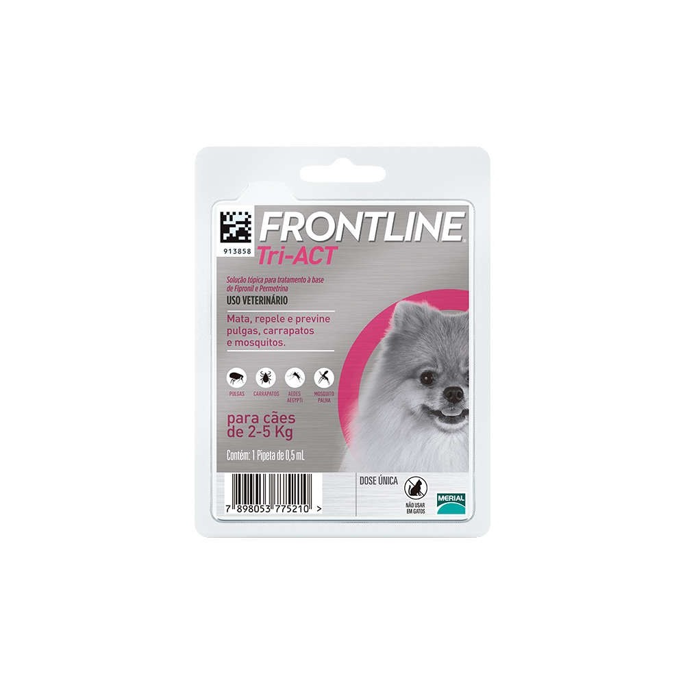 Frontline Tri-Act 2.5 a 5 kg.