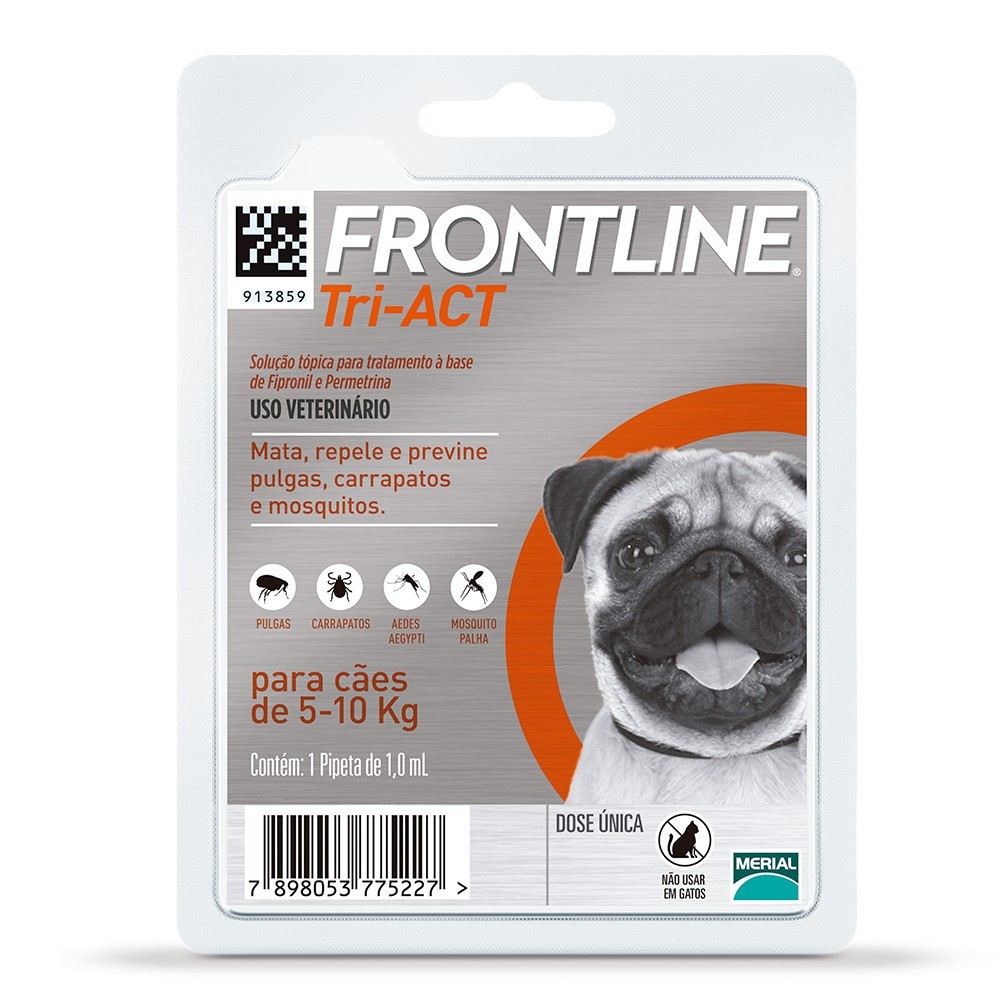 Frontline Tri-Act 5 a 10 kg.