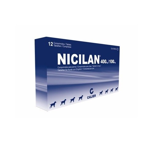 Nicilan 400 mg / 100 mg tablets