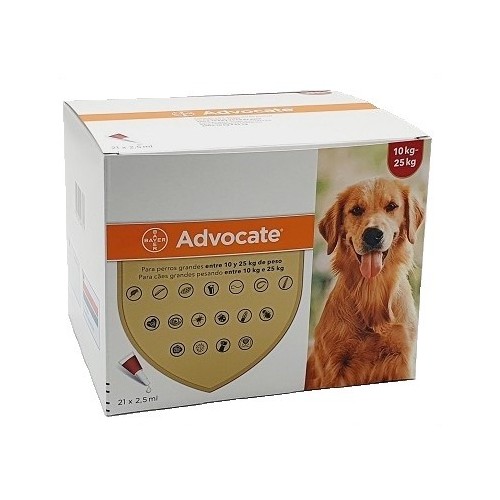 Advocate dogs 10-25 kg