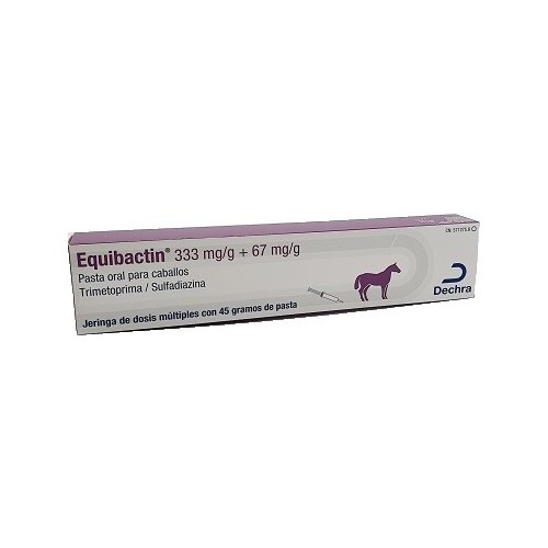 EQUIBACTIN 333+67 mg/g PASTA ORAL